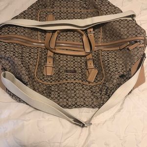Coach duffle bag
